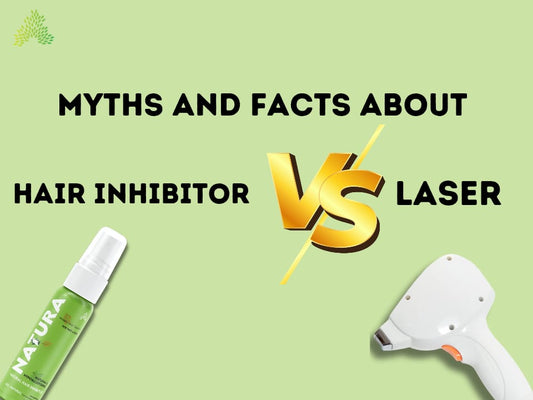 Myths and Facts about Laser vs Hair Inhibitor