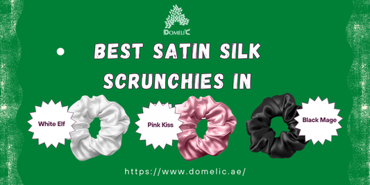 Best satin silk scrunchies in Dubai
