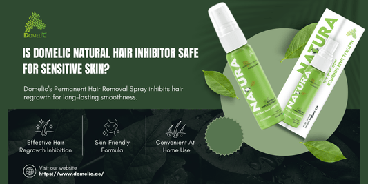 Is Domelic Natural Hair Inhibitor safe for sensitive skin?