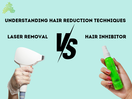 Understanding Hair Reduction Techniques: Laser Removal versus Hair Inhibitor