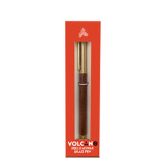 Volcano Ash - Peelu Miswak Brass Pen